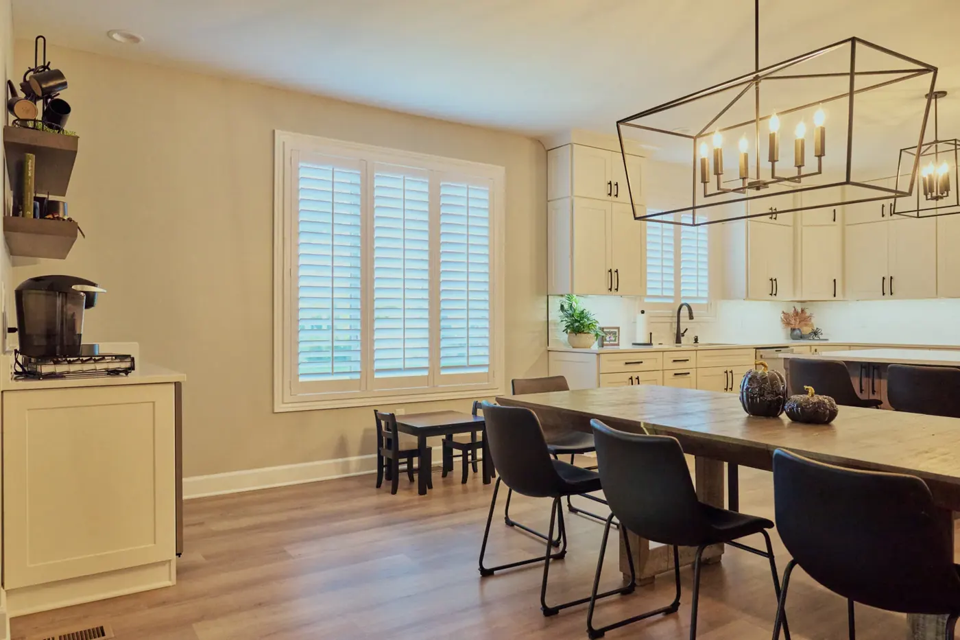 Custom shades measured and installed in Whitestown